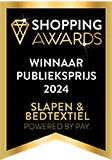 Winnaar Shopping Awards 2024 categorie Slapen & Bedtextiel