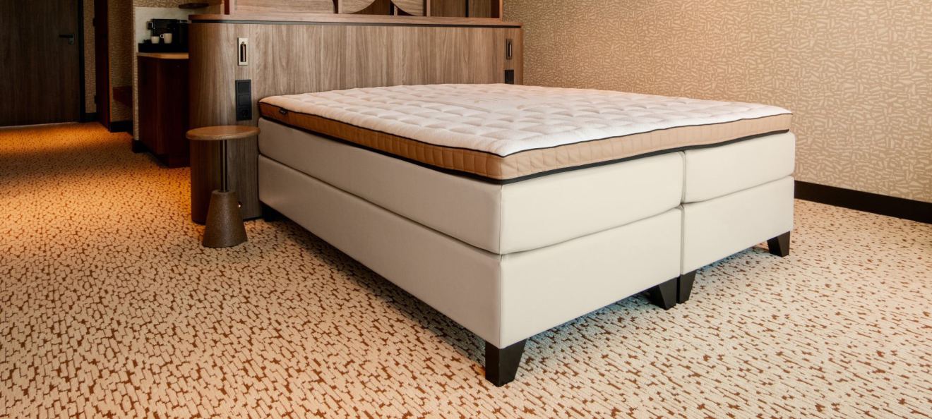 Hotelboxspring met Topper Luxury 160 x 200 cm
