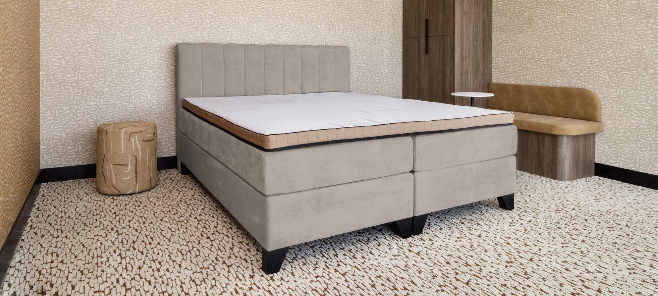 Hotelboxspring Suite met Topper Comfort 160 x 200 cm