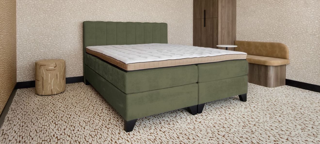 Hotelboxspring Suite met Topper Luxury 160 x 200 cm