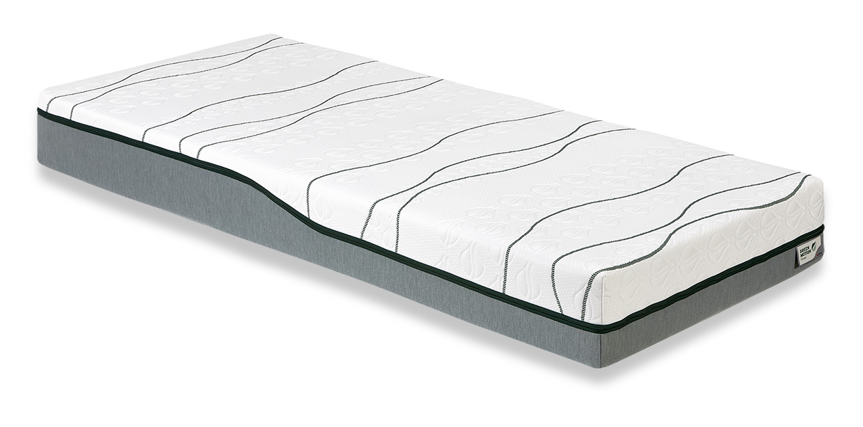Traagschuim matras Green Motion Circular 90 x 210 cm
