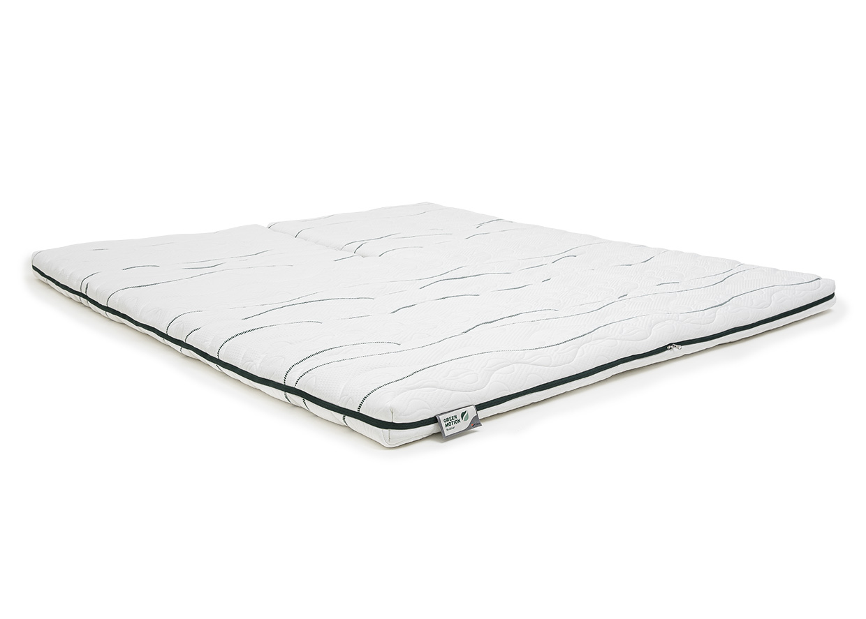 Traagschuim matras Topper Green Motion Labyrinth split 180 x 220 cm