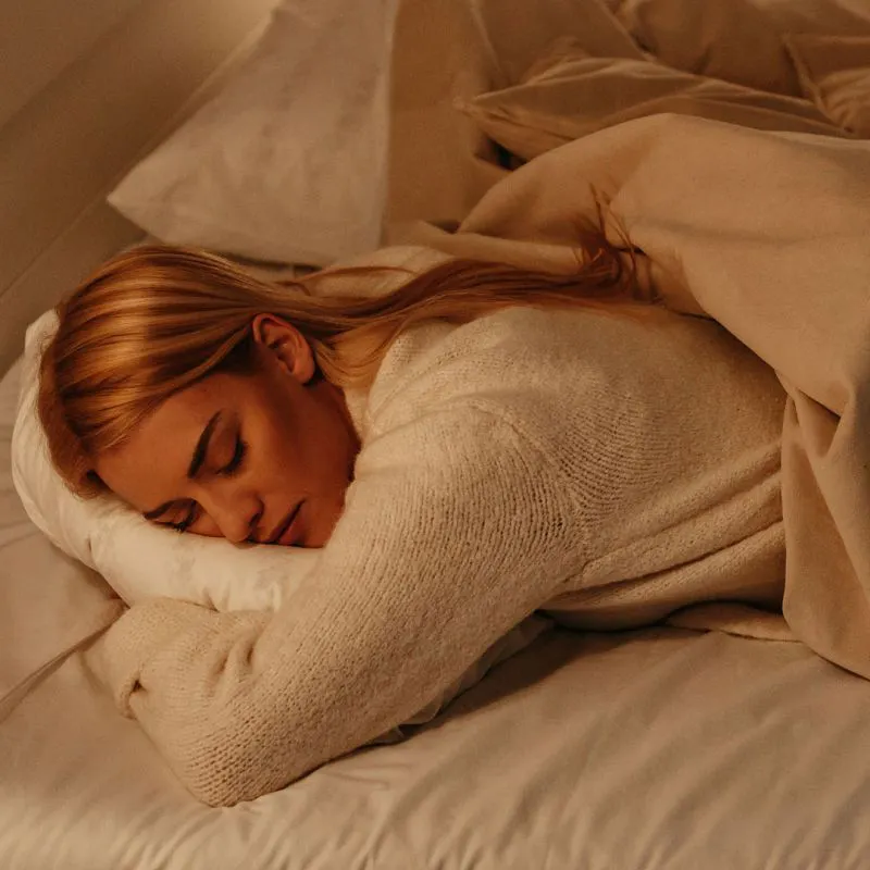 Slapen tijdens de koude nachten