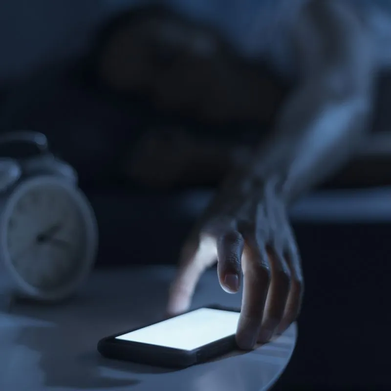 Het effect van blauw licht op je slaapritme