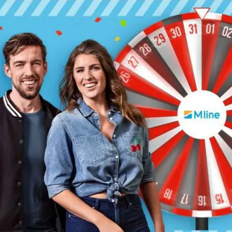 Qmusic en M line bedenken het verjaardagsrad!