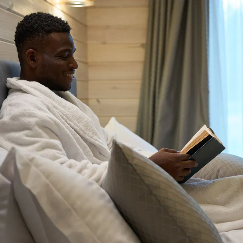 Lezen voor het slapen gaan, waarom werkt dit?