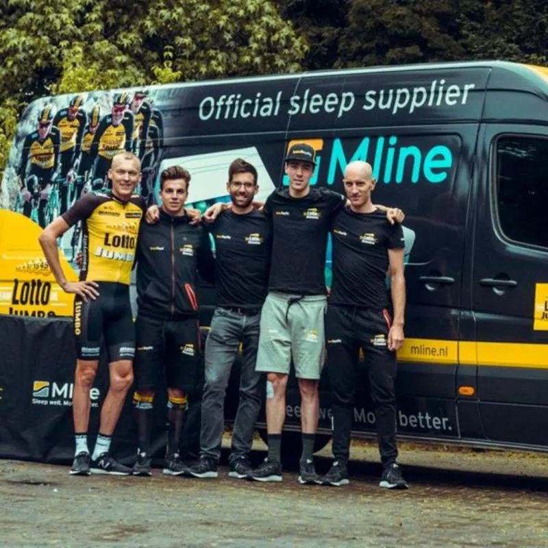 Renners Team LottoNL-Jumbo uitgerust naar Tour de France