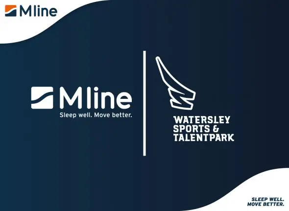 M line Official Sleep Supplier van Watersley Sports & Talentpark
