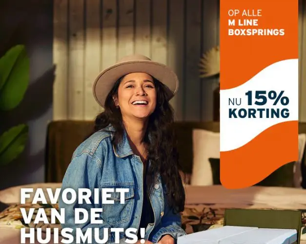 De favoriete M line boxspring van de Huismuts