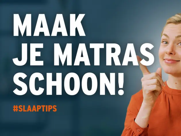 Hoe maak je een matras schoon?