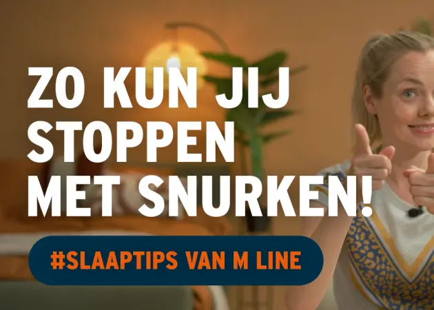 Zo kun jij stoppen met snurken!