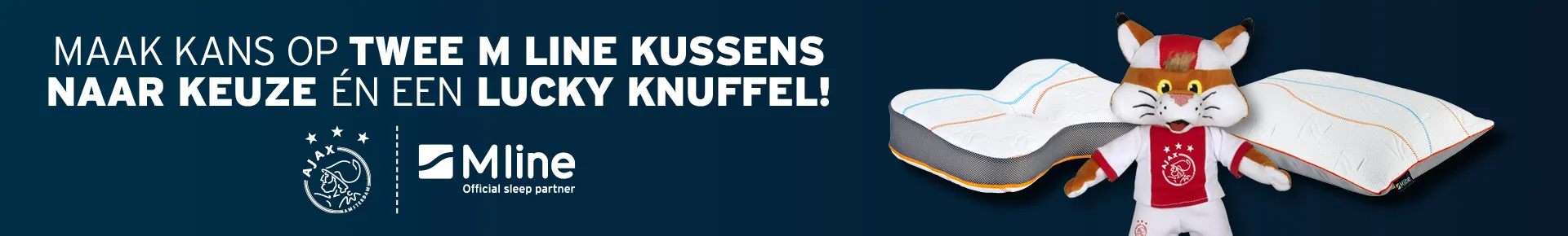 M line - Registreer je hier en maak kans op Lucky én een goede nachtrust!