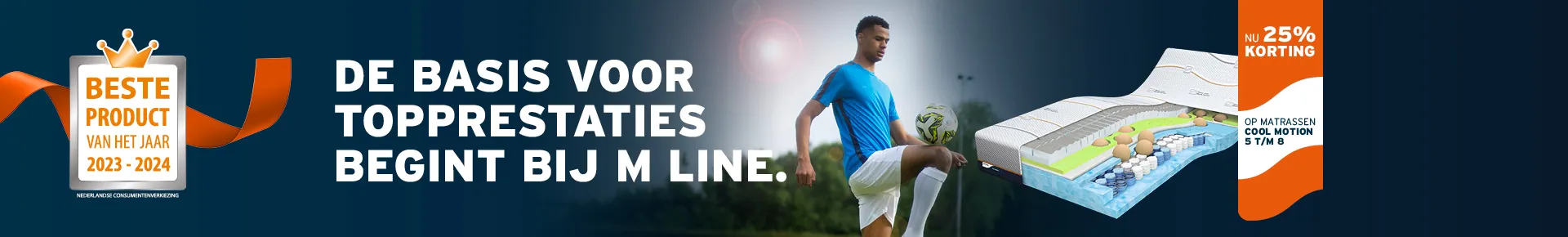 Acties van M line - Een actueel overzicht van alle acties!