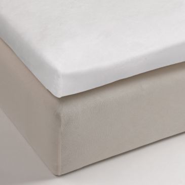 Molton matras met split
